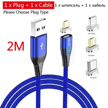 Load image into Gallery viewer, Magnetic Fast Cable Micro USB Charging Phone Android