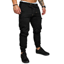 Load image into Gallery viewer, Autumn Men Pants Hip Hop Harem Joggers Pants 2020 New Male Trousers Mens Joggers Solid Multi-pocket Pants Sweatpants M-4XL