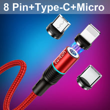 Load image into Gallery viewer, USB Cable For iPhone Samsung Android Mobile Phone Fast Charging
