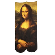 Load image into Gallery viewer, Unisex 3D Print Mens Art Socks Cotton for Lovers with Painting and Snacks Funny Socks Long Kawaii and Cool Gifts for Men 403
