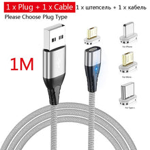 Load image into Gallery viewer, Magnetic Fast Cable Micro USB Charging Phone Android
