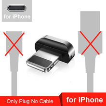 Load image into Gallery viewer, Micro USB Cable for iPhone Samsung Xiaomi Fast Magnetic Phone Charging Cord
