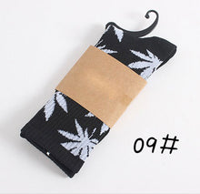 Load image into Gallery viewer, Winter high Quality Harajuku chaussette Style Weed Socks For Women Men&#39;s Cotton Hip Hop Socks Man Meias Mens Calcetines
