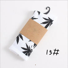 Load image into Gallery viewer, Winter high Quality Harajuku chaussette Style Weed Socks For Women Men&#39;s Cotton Hip Hop Socks Man Meias Mens Calcetines
