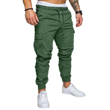 Load image into Gallery viewer, Autumn Men Pants Hip Hop Harem Joggers Pants 2020 New Male Trousers Mens Joggers Solid Multi-pocket Pants Sweatpants M-4XL
